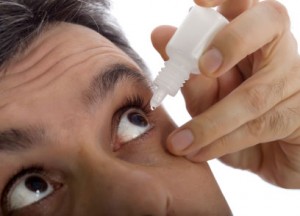 What are some eyedrops for glaucoma?