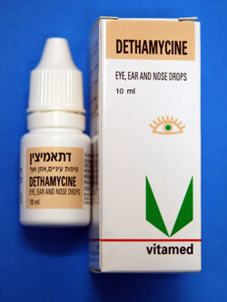 Dexamycine (Dethamycine): eye drops used after surgery, and to treat inflammation