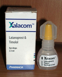Xalacom- eye-drops for glaucoma